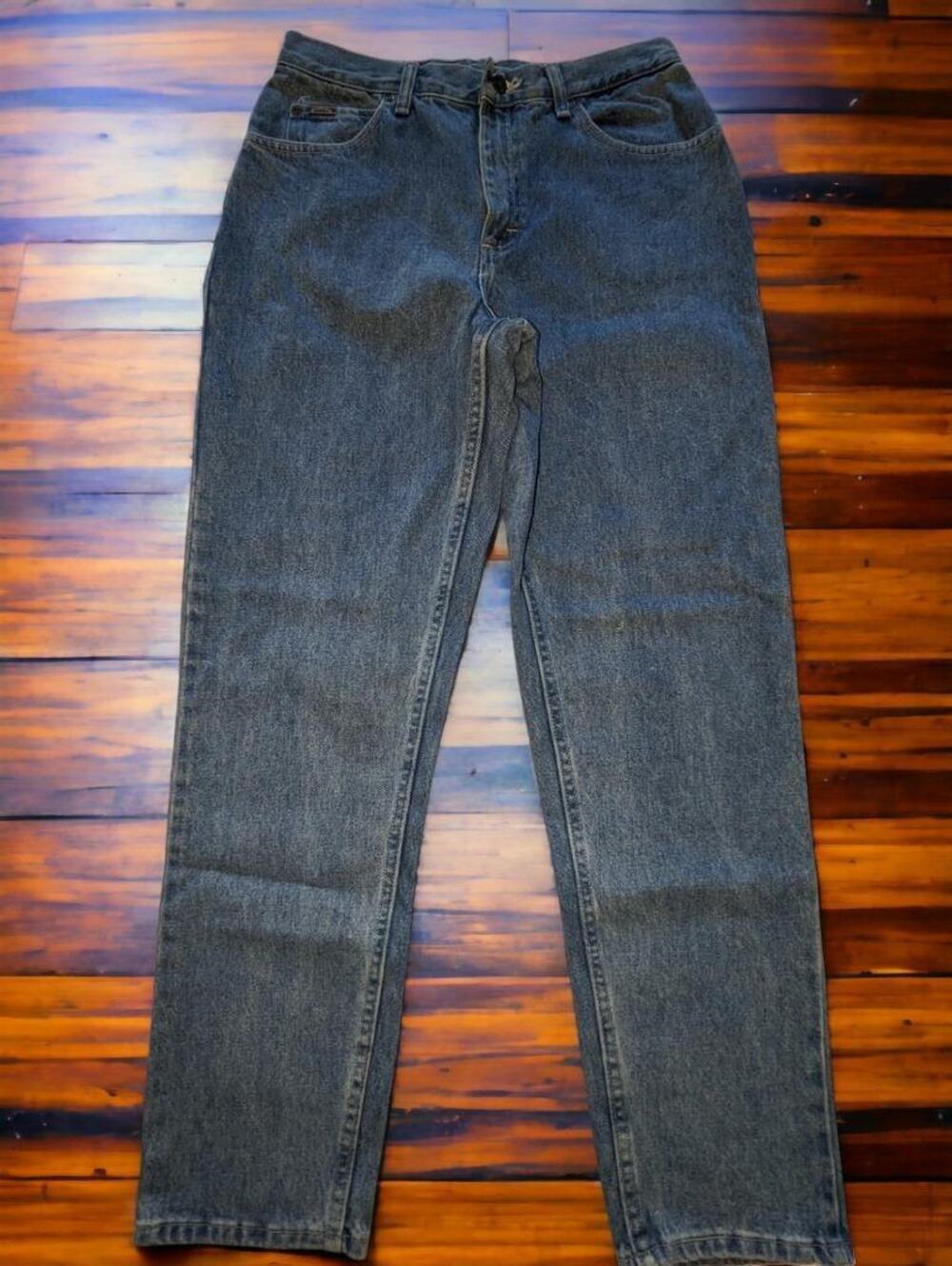 Lee Riders High Waisted Blue Jeans Size 10 Med Vintage -1123E02T